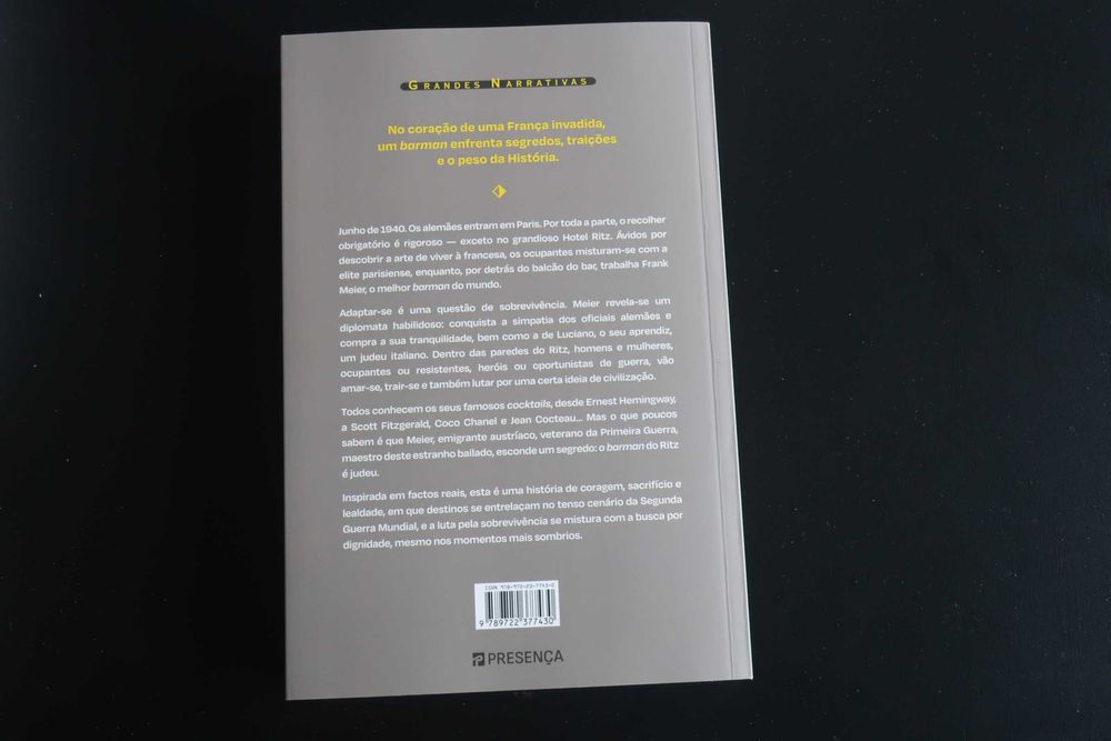 [] O Barman do Ritz, Philippe Collin