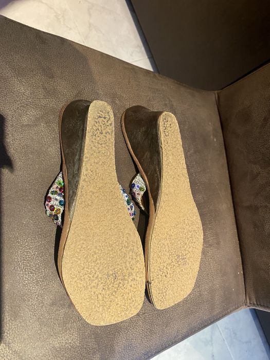 Beaded Flip-Flops64730290567041122