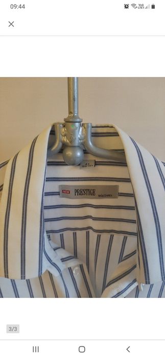 Wólczanka koszula biała paski