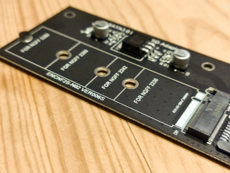 Adaptador SSD M.2 para SATA 3 (NOVO)