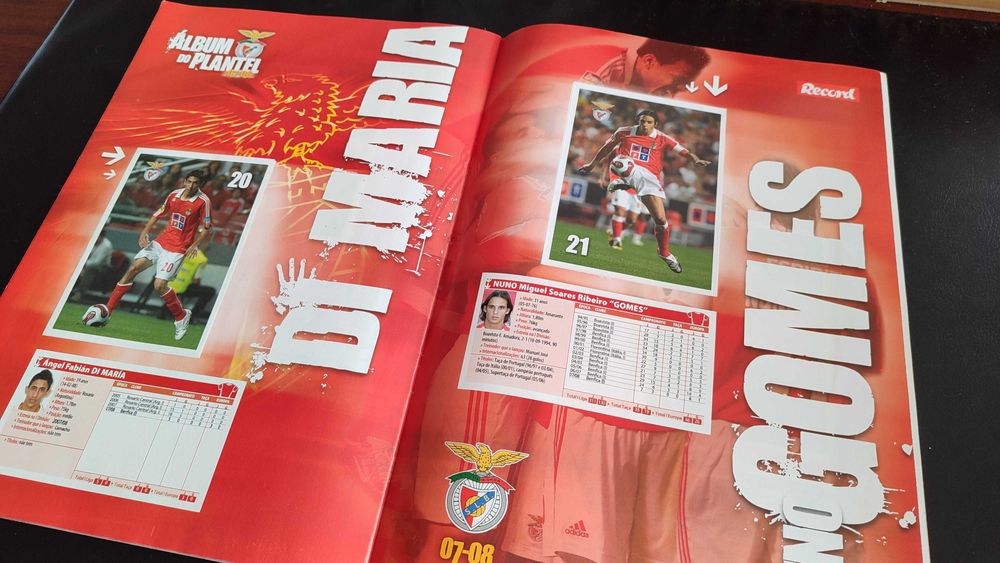 Benfica - Álbum do Plantel 07-08
