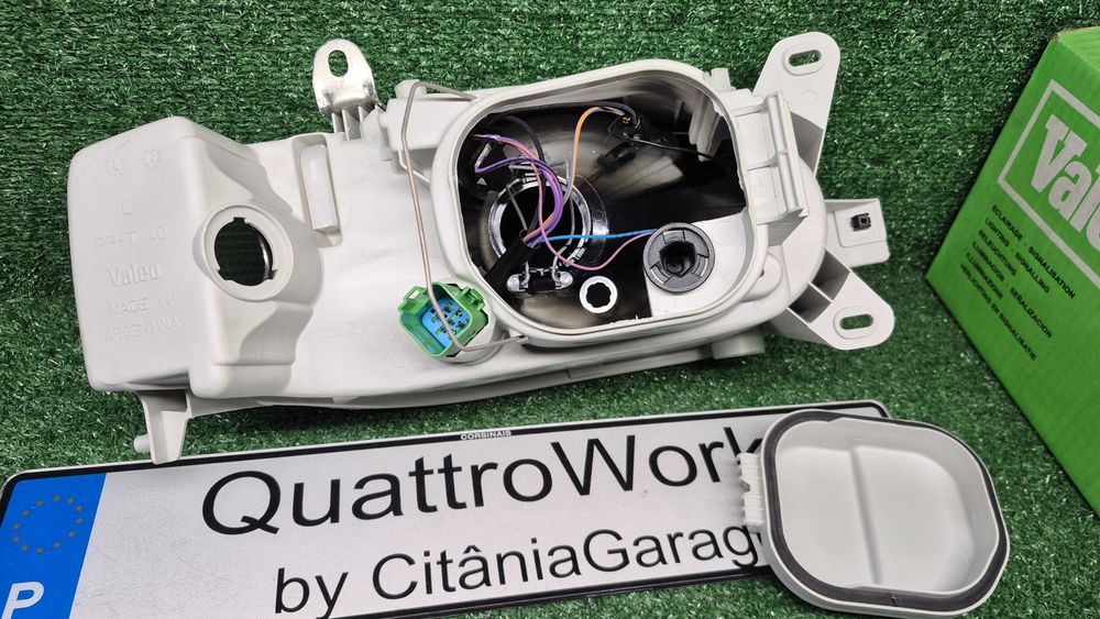 Otica Farol Esquerdo Ford Escort MK6 1995 a 2000 Ref. 085746 NOVO Original Valeo