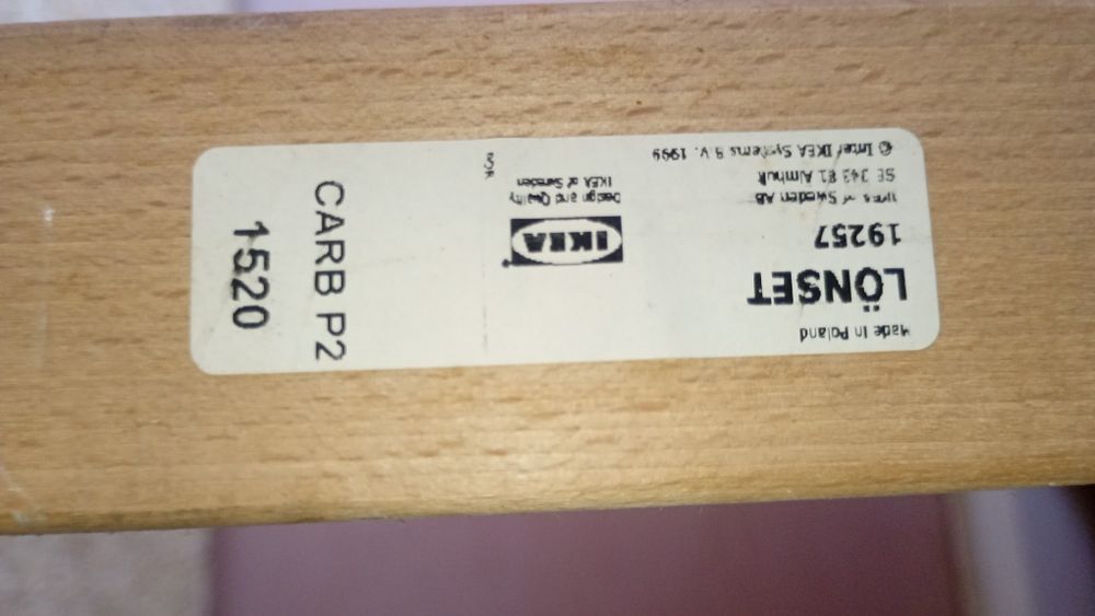 Estrado inteiriço IKEA 200 x 90cm