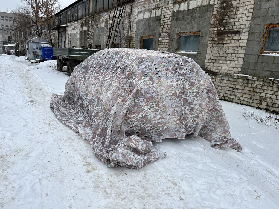 Маскіровочна сітка - Мультикам сірий