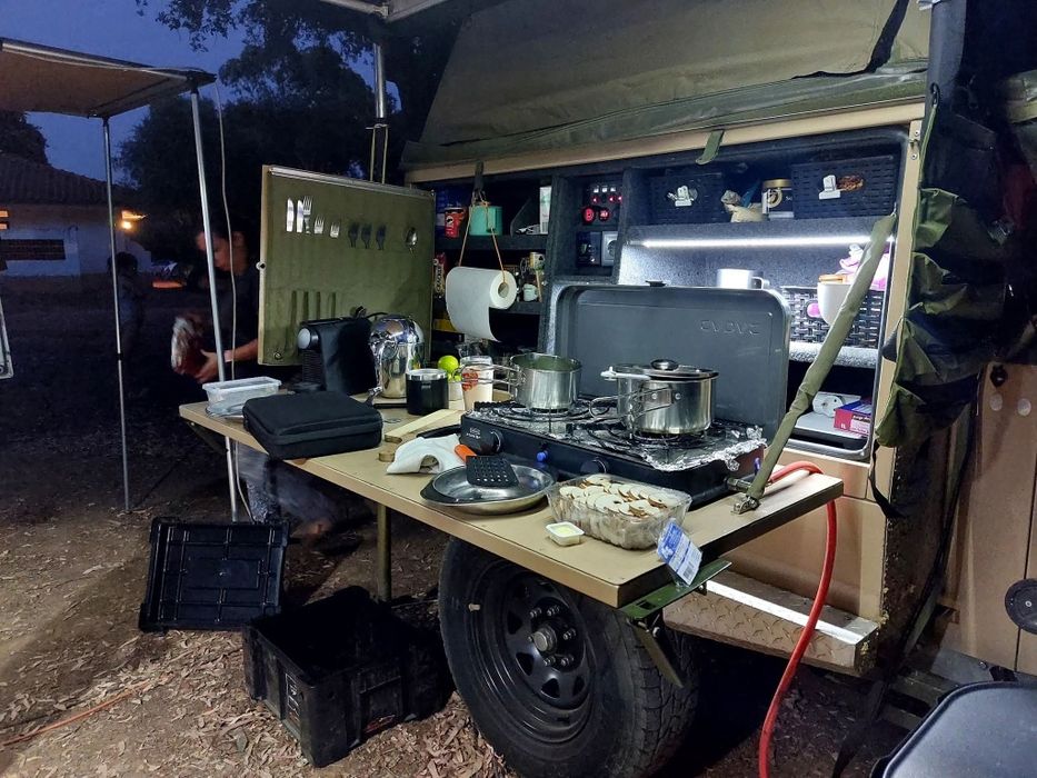 Atrelado Camper Trailer Conqueror reboque Sul africano 4x4 overland