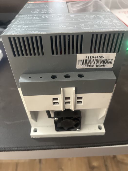 Softstart ABB PS S 37/64-500L | 22 kW| NOWY | z pudelkiem i instrukcją