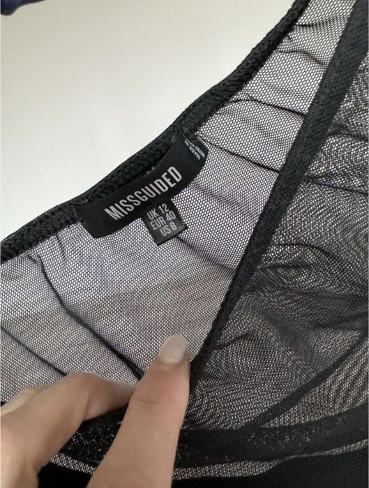 Прозрачная кофта,топ, сетка с открытым плечом, размер S