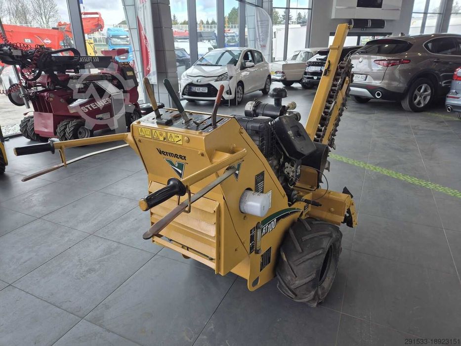 Vermeer RT100 - Koparka łańcuchowa - Serwis nowy - Super STAN
