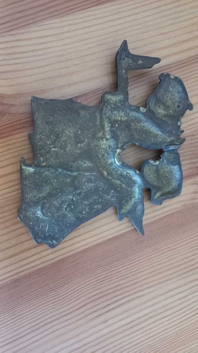 Anjos em  latão  usado