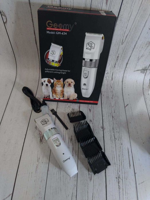 Машинка триммер для стрижки кошек и кошек Gemei Gm 634 груминг