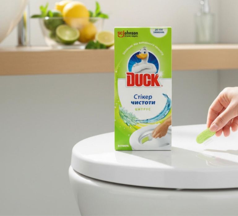 РАСПРОДАЖА ХИМИИ‼️Стикеры для унитаза Туалетный Утенок • Товары с ЕС