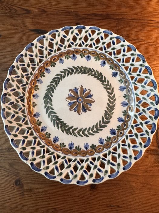 Vintage Prato antigo carvalhinho Porto