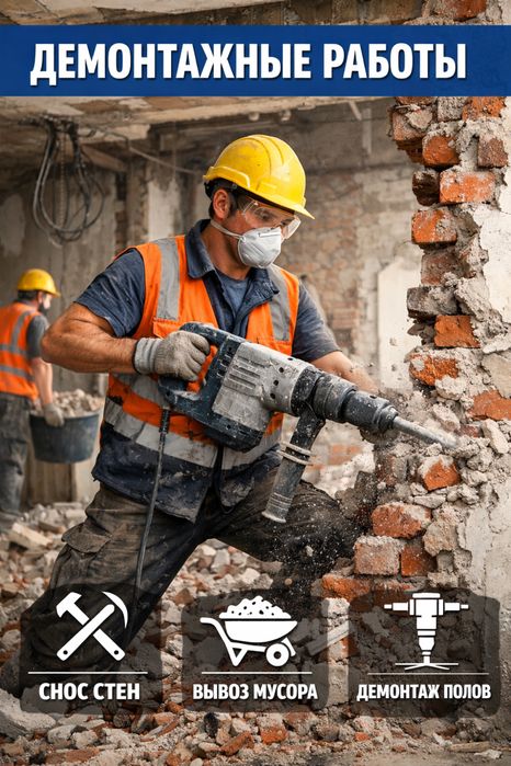 Демонтажные работы