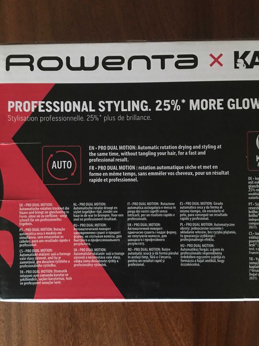 Escova Modeladora Rowenta K Pro Stylist Karl Lager – Nova