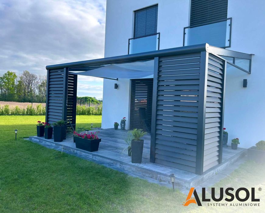 Weranda Zadaszenie Tarasu Aluminium Na Wymiar Wysoka Jakość - HIT