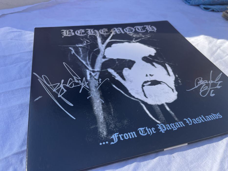 Behemoth From the Pagan Vastlands | Numerowany autografy