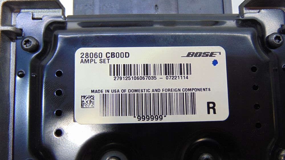 nissan murano z50 głośniki wzmacniacz bose 28060 cb00d