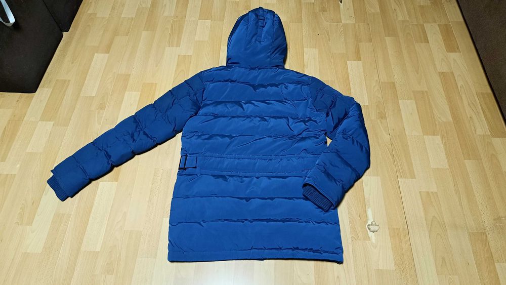 Męska zimowa kurtka puchowa TOMMY HILFIGER r.M stan idealny