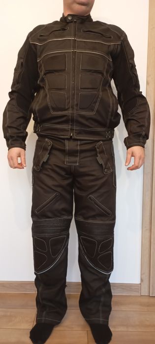 Strój motocyklowy kombinezon kurtka spodnie