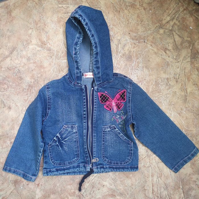 Джинсовий жакет на дівчинку