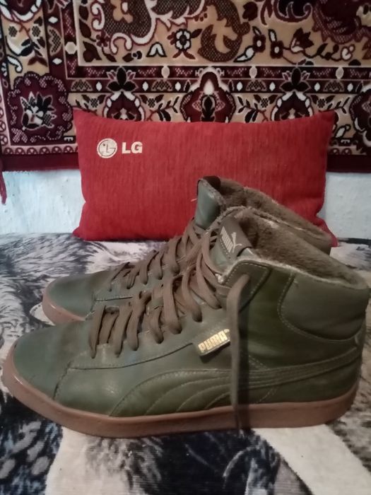 Зимові кроси - ботінки   на хутрі.Натуральна шкіра. 43 розмір.