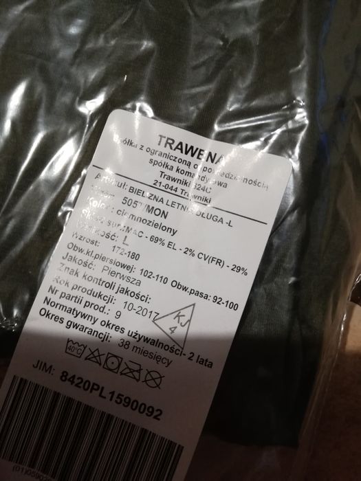 Bielizna letnia długa mon