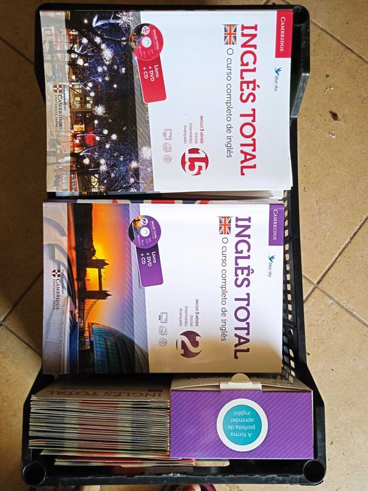 Curso de Inglês - Livros e CD e DVD  (CAMBRIDGE )