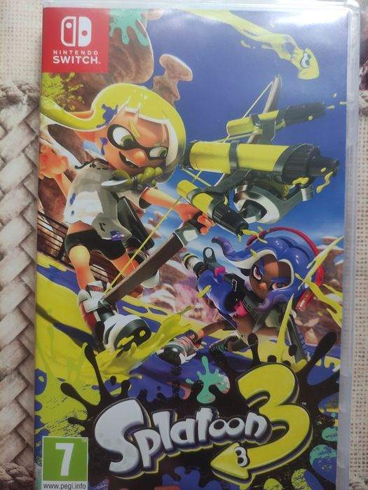 Splatoon 3 гра сплатун 3 Nintendo switch