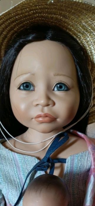 Скидка!!!Коллекционная виниловая кукла от Joke Grobben.