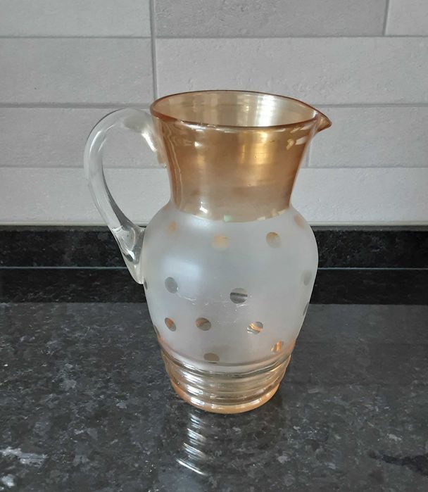 Jarro "Casca de Cebola" Antigo/Vintage