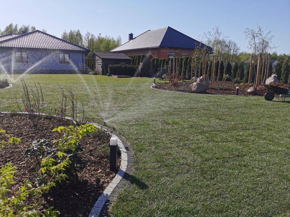 Systemy automatycznego nawadniania ogrodu. Podelawanie ogrodu