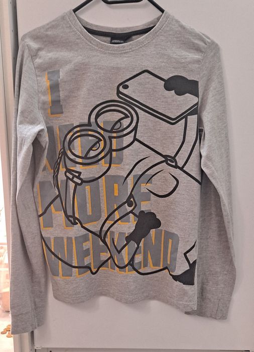 Koszula z długim rękawem r.146/152