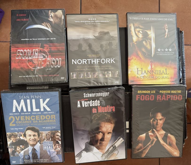 Dvds novos selados