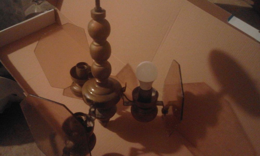 Lampa, zyrandol  na 3 zarowki, na 5 zarowek