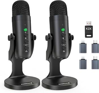 Mikrofony pojemnosciowe Zealsound K2X zestaw 2 sztuki
