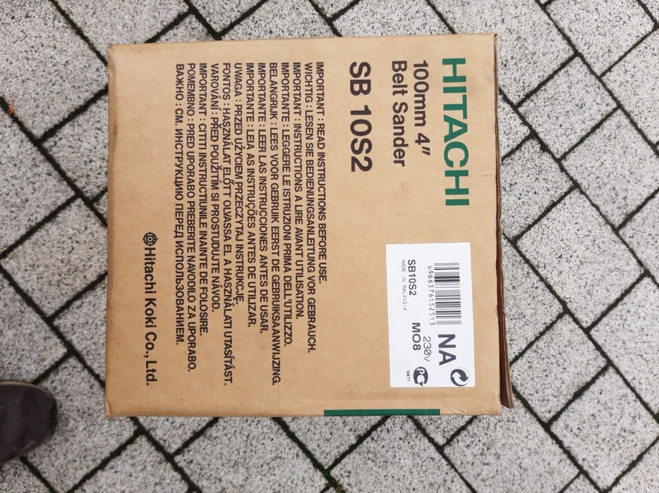 Szlifierka taśmowa Hitachi (HIKOKI) SB10S2