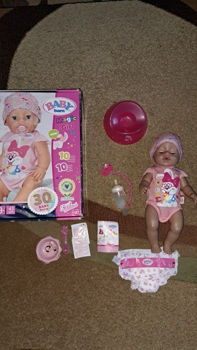 Lalka bobas baby born