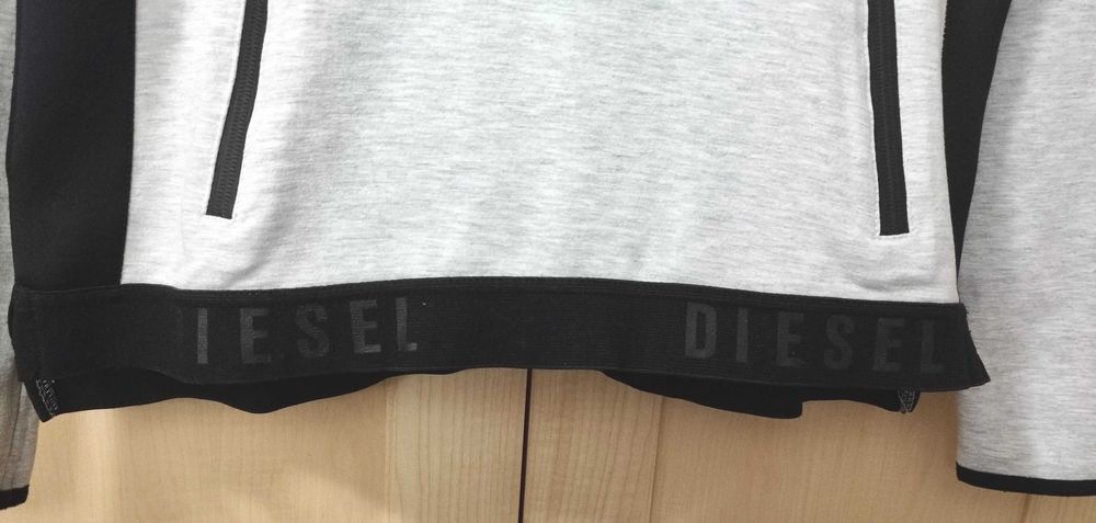 Damska piękna bluza z kapturem Diesel