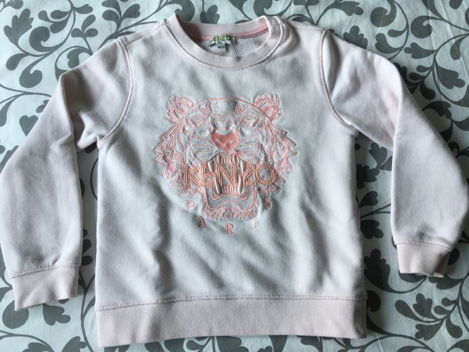 Camisola Sweatshirt Kenzo tamanho 6 anos ORIGINAL