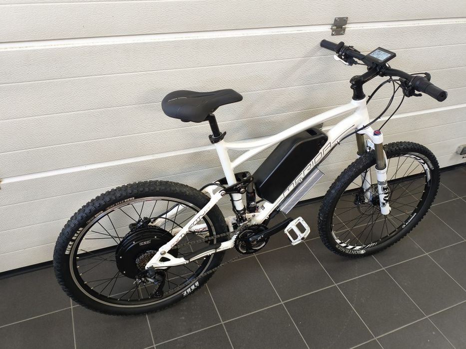 Pancerny Szybki FULL Moc 2000 Ebike Rower Górski Merida 1-20 XT L-51cm