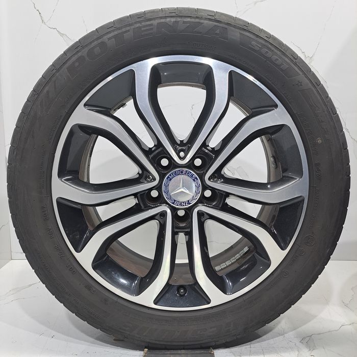 Jantes 17" originais Mercedes Classe C W205 Avantgarde 5x112
