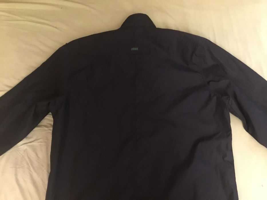 Lacoste……..Kurtka męska lekka wiosenna  głęboki granat 3Xl nowa z metkami