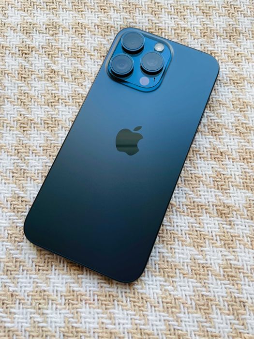IPHONE 15 PRO MAX 512Gb АКБ 99% Blue Titanium NEVERLOCK ( 31447)