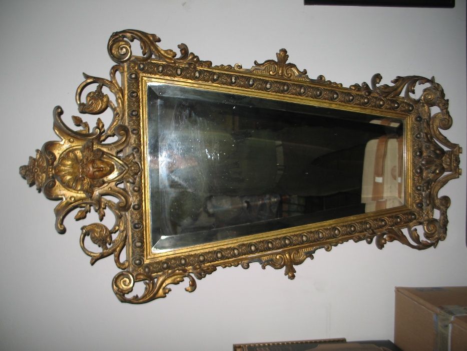lustro neorokokowe lustro antyk zabytowe