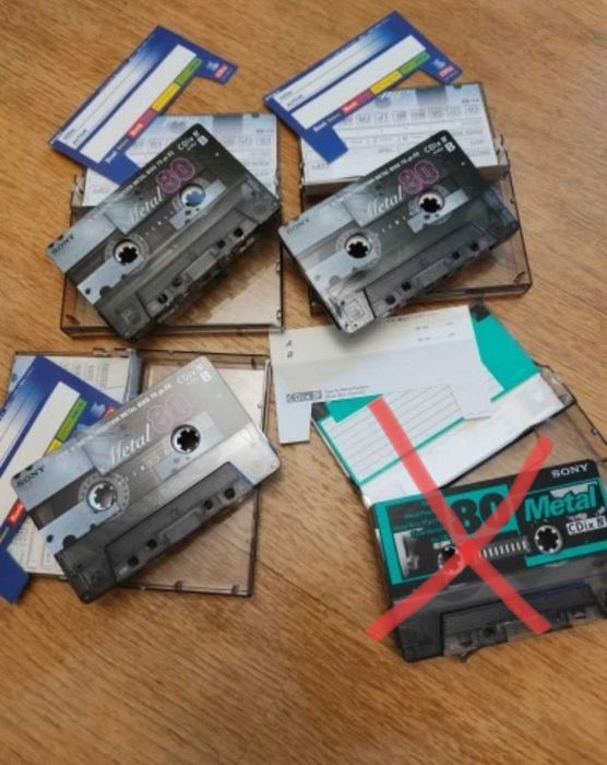 Kaseta magnetofonowa SONY 80 CDix IV METAL