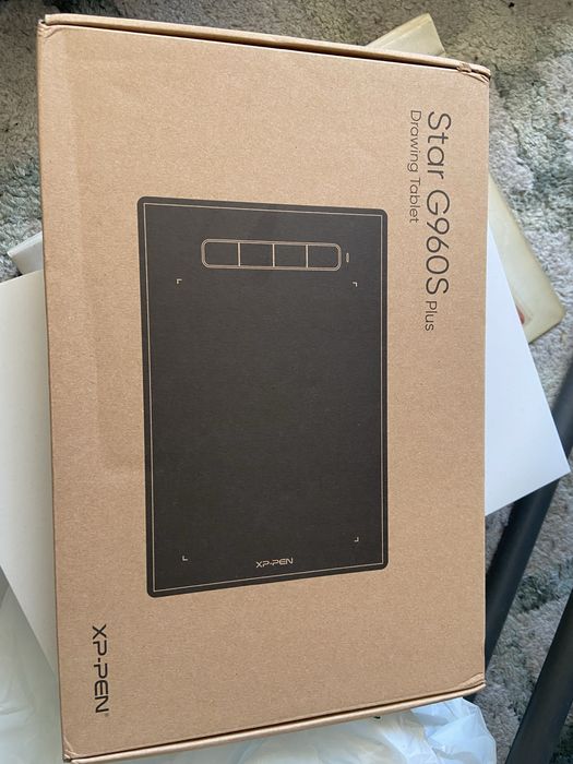 Xp-pen star g960s plus графічний планшет графический
