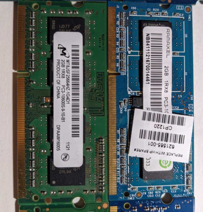 Оперативная память SODIMM DDR3L DDR3 2Gb