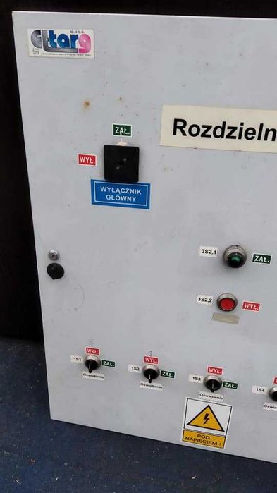 Panel Tablica rozdzielni z przełącznikami 75x87cm.
