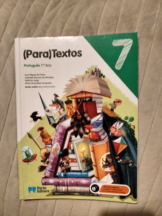 Manuais escolares português e matemática 7o ano