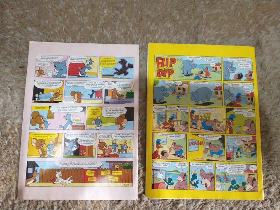 Tom & Jerry Tom i Jerry Super nr 2 i nr 5 1992 unikaty